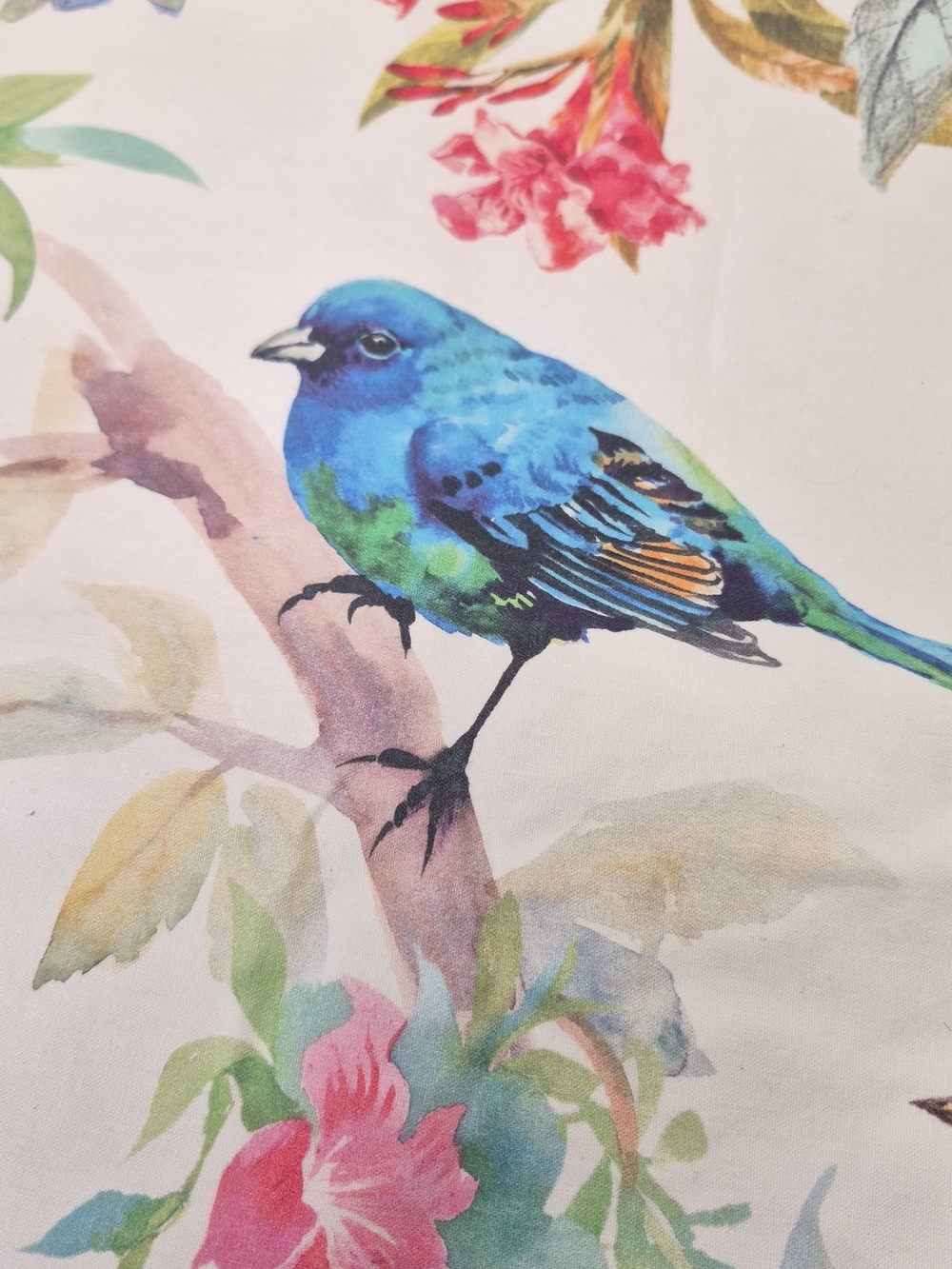Michel Design Works Bird Song Hunting Creek 60" Table Runner Vibrant Cotton - Picture 8 of 12